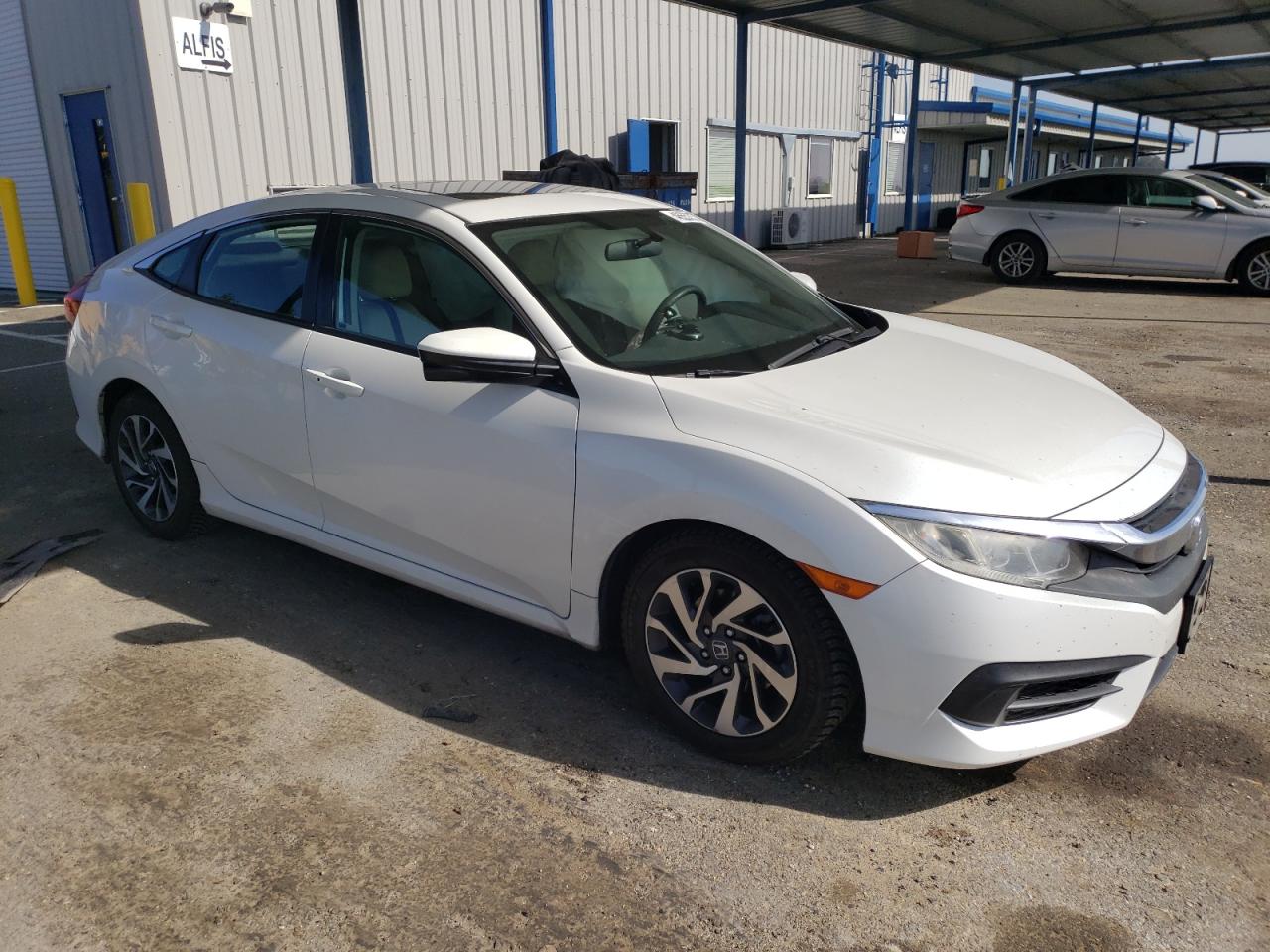 2016 Honda Civic VIN 19XFC2F70GE246436 Copart auction photo, front end damage thumbnail 4