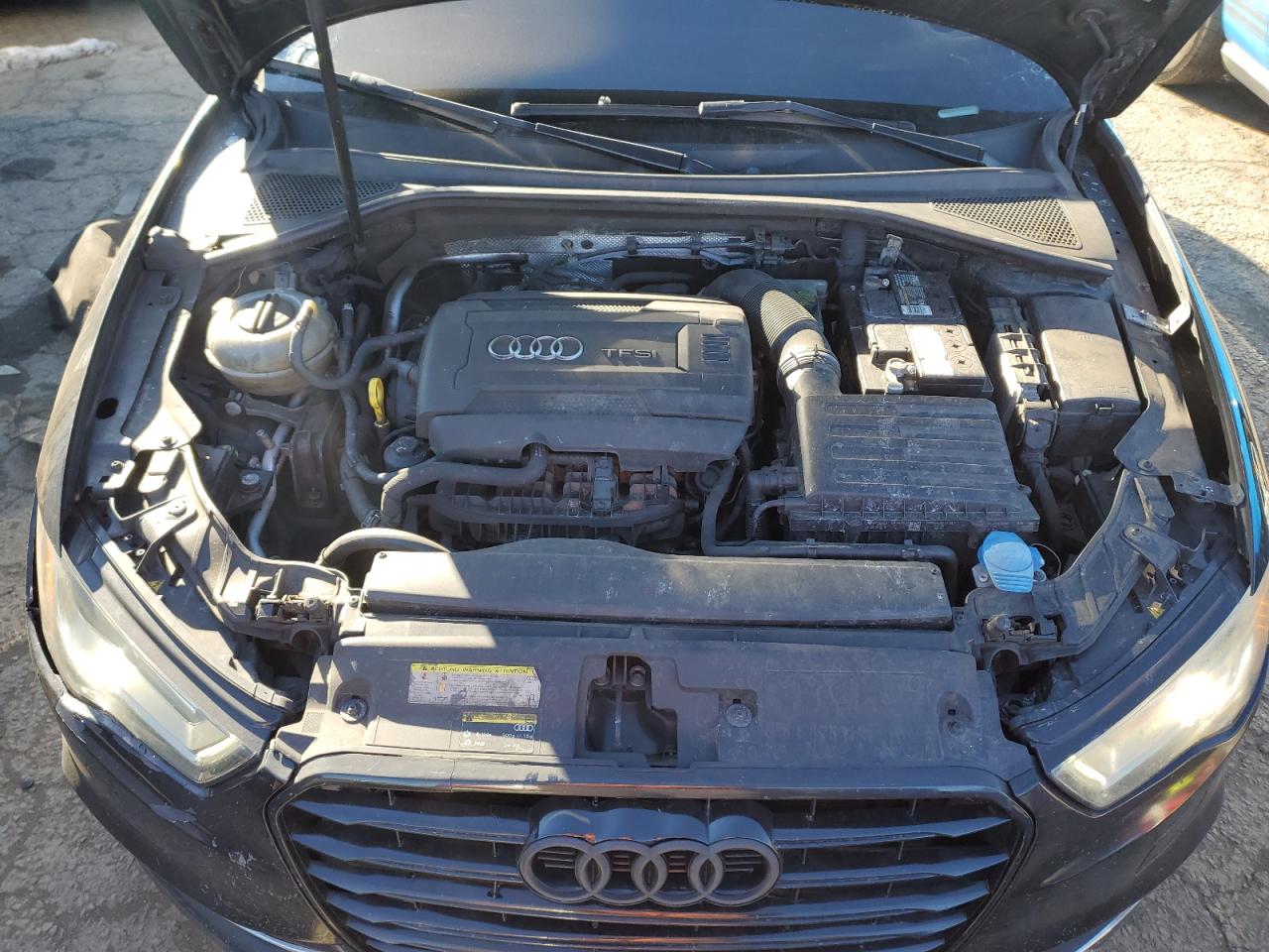 2016 Audi A3 VIN WAUA7GFF1G1070533 Copart auction photo, vandalism / minor dent/scratches damage thumbnail 11