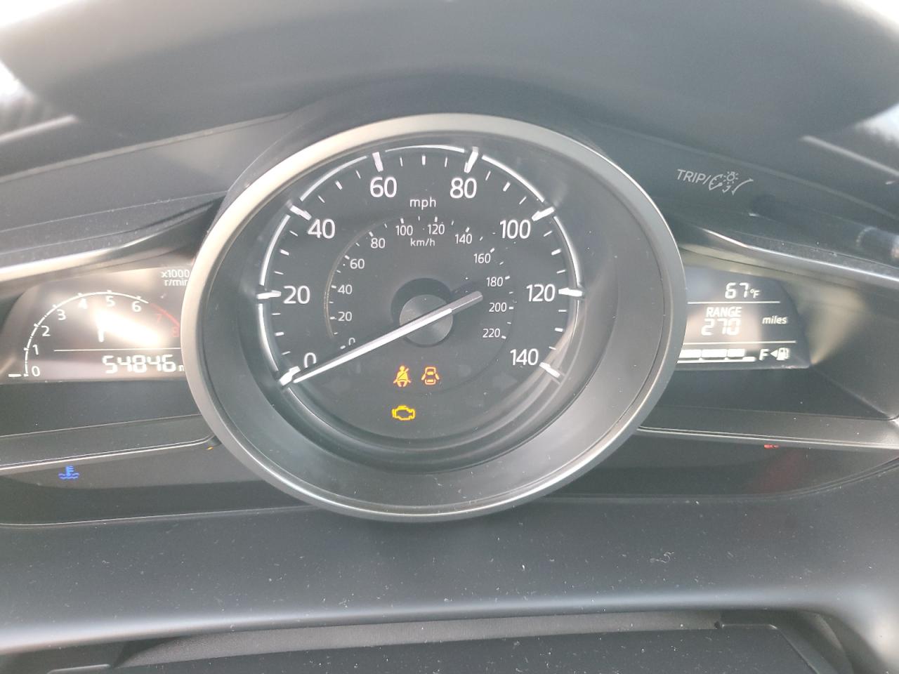 2018 Mazda CX-3 VIN JM1DKDC77J0318422 Copart auction photo, front end damage thumbnail 9
