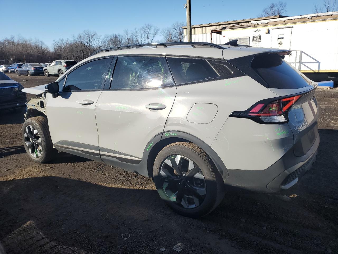 2023 KIA Sportage VIN 5XYK6CAF4PG015634 Copart auction photo, front end damage thumbnail 2