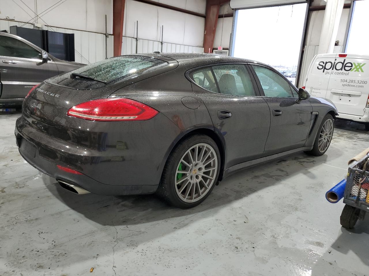2015 Porsche Panamera VIN WP0AA2A76FL005168 Copart auction photo, front end / mechanical damage thumbnail 3