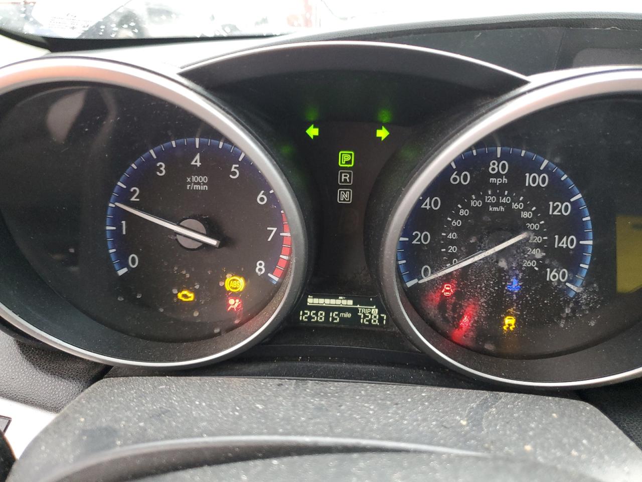 2012 Mazda 3 VIN JM1BL1V8XC1561700 Copart auction photo, side / front end damage thumbnail 9