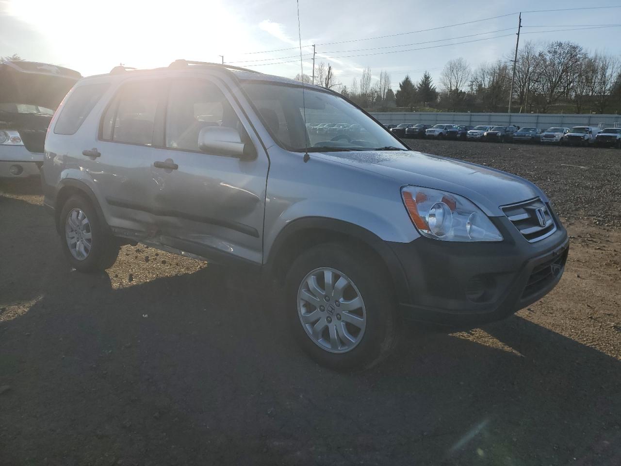 2005 Honda CR-V VIN JHLRD778X5C064605 Copart auction photo, side damage thumbnail 4