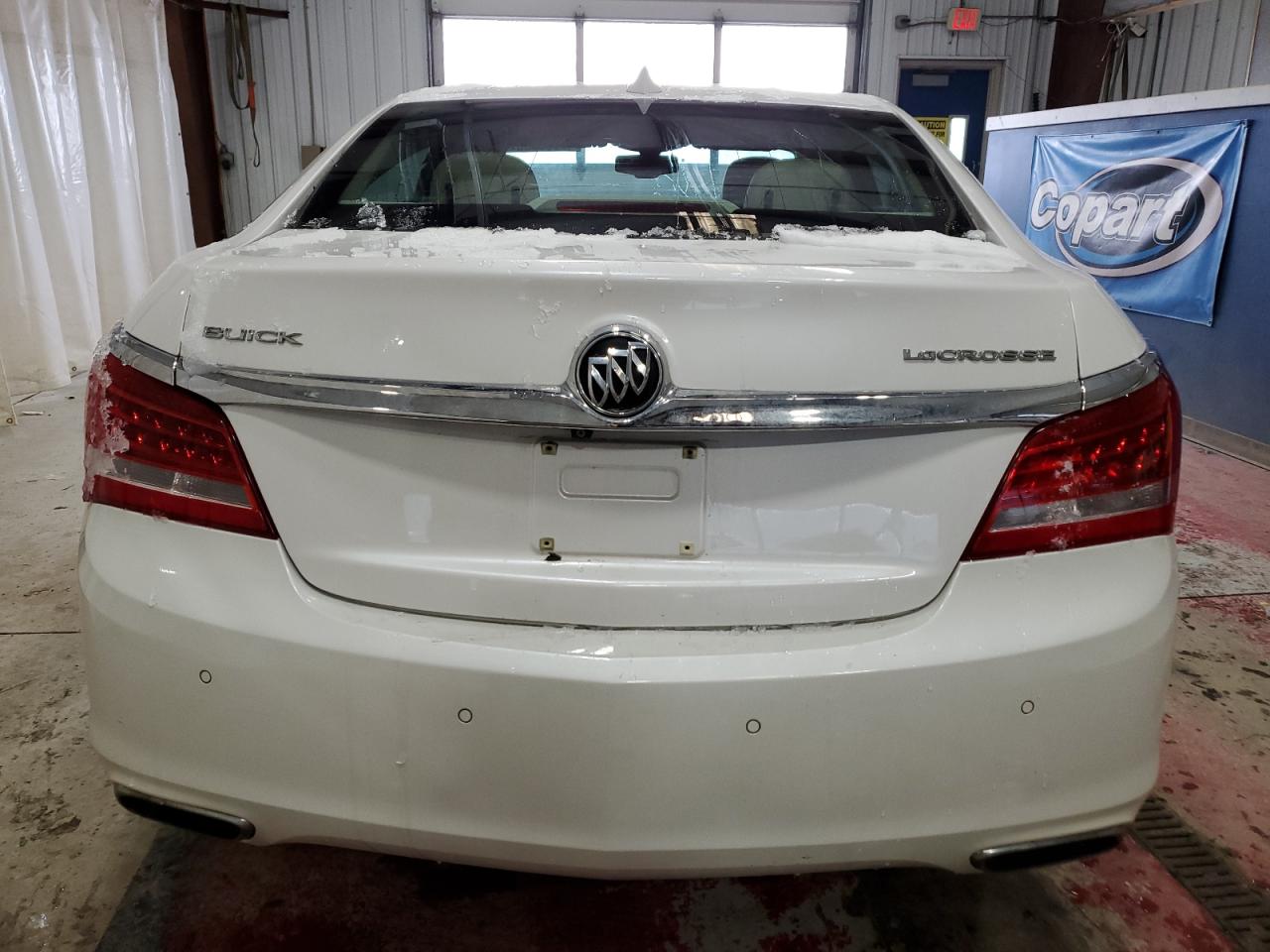 2016 Buick LaCrosse VIN 1G4GB5G33GF100361 Copart auction photo, front end damage thumbnail 6