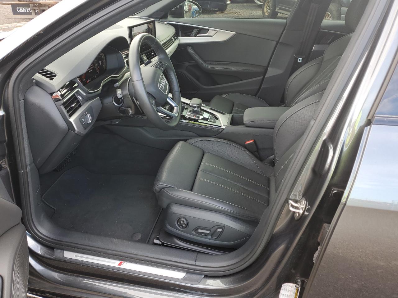 2023 Audi A4 VIN WAUEABF44PA018933 Copart auction photo, top/roof damage thumbnail 7