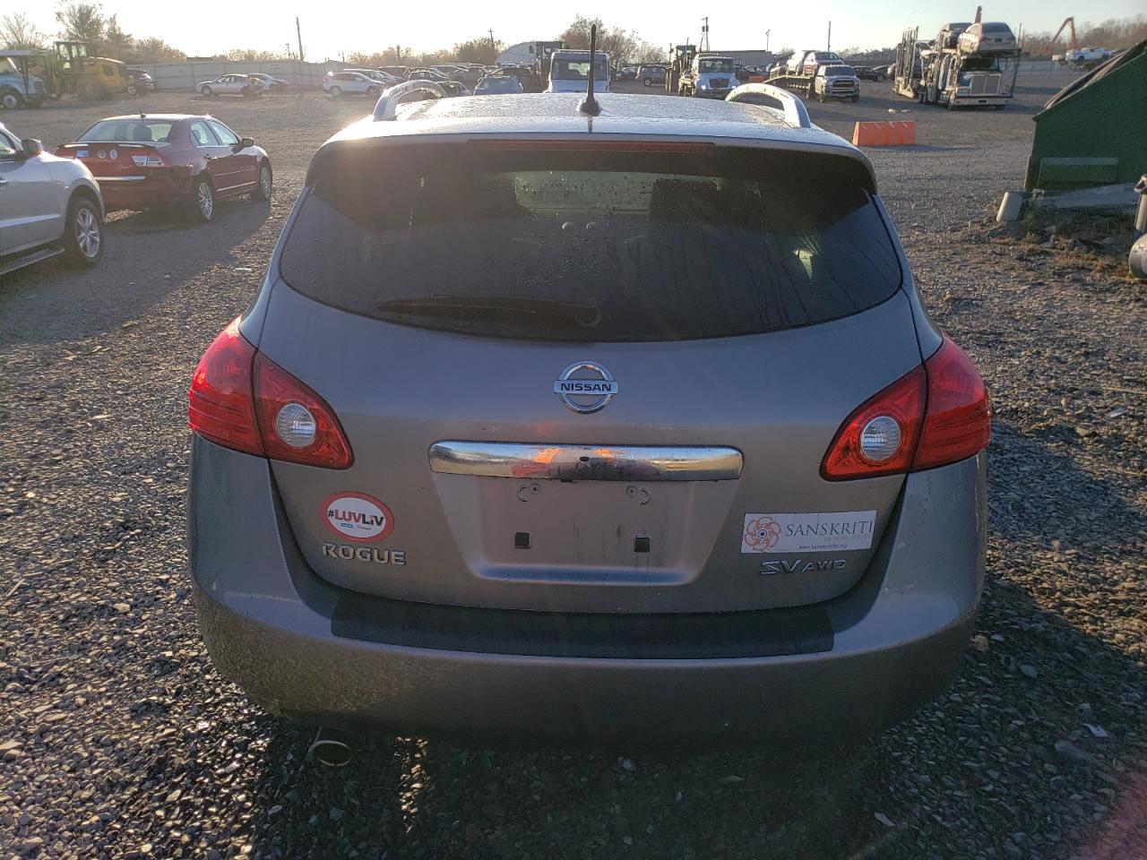 2012 Nissan Rogue VIN JN8AS5MV5CW351087 Copart auction photo, front end damage thumbnail 6