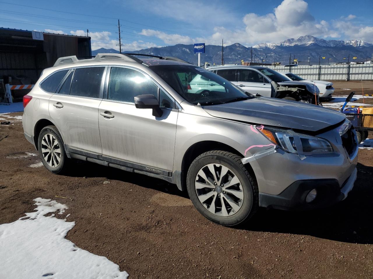 2016 Subaru Outback VIN 4S4BSEJC6G3313289 Copart auction photo, front end damage thumbnail 4