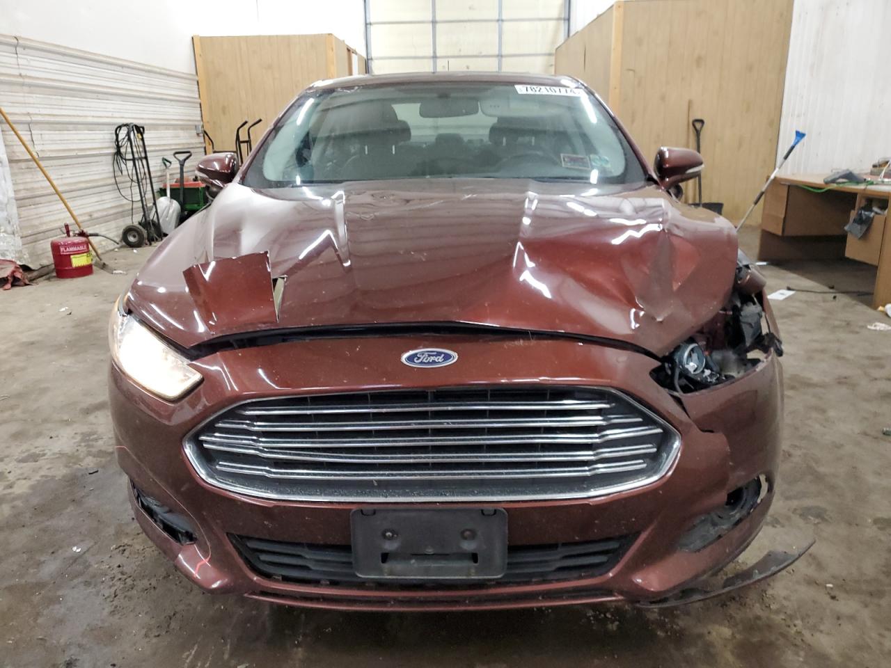 2016 Ford Fusion VIN 3FA6P0HD4GR197218 Copart auction photo, front end / rear end damage thumbnail 5