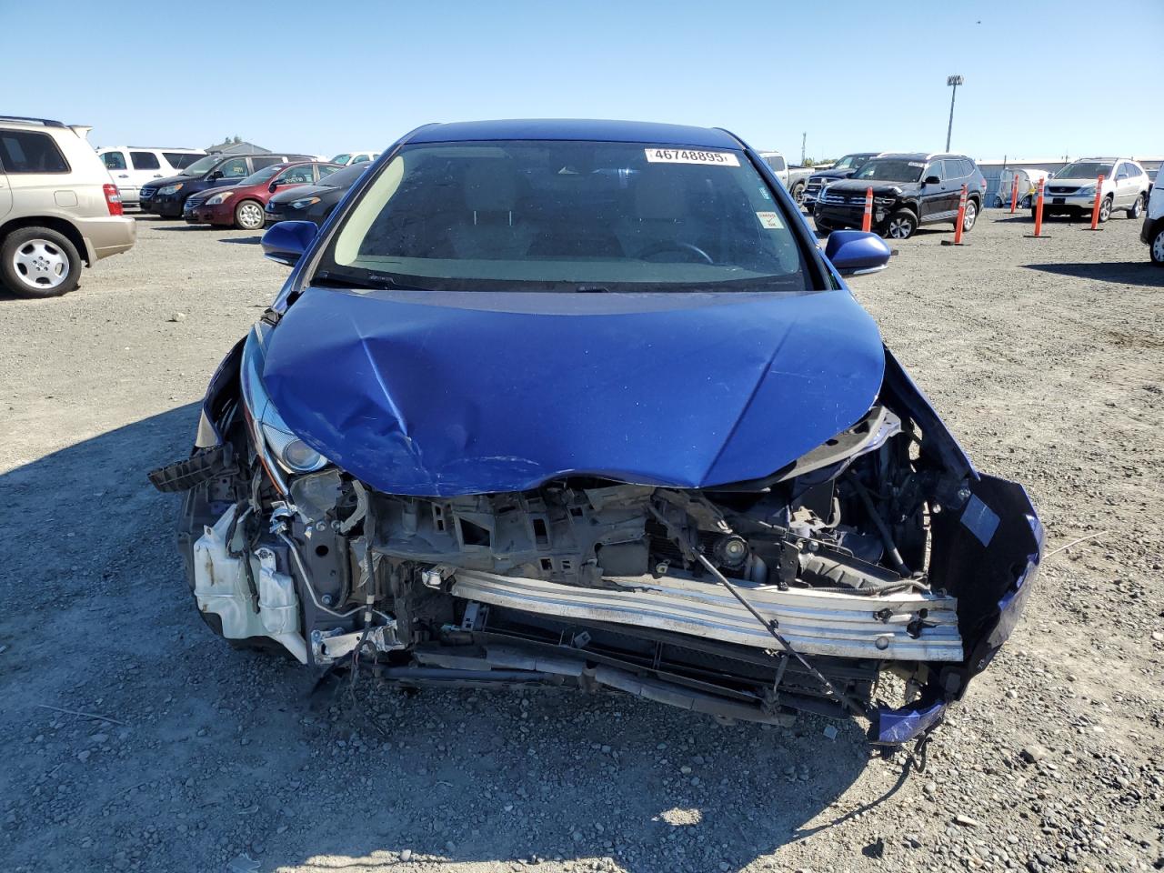 2017 Toyota Prius VIN JTDKBRFU4H3055515 Copart auction photo, front end damage thumbnail 5