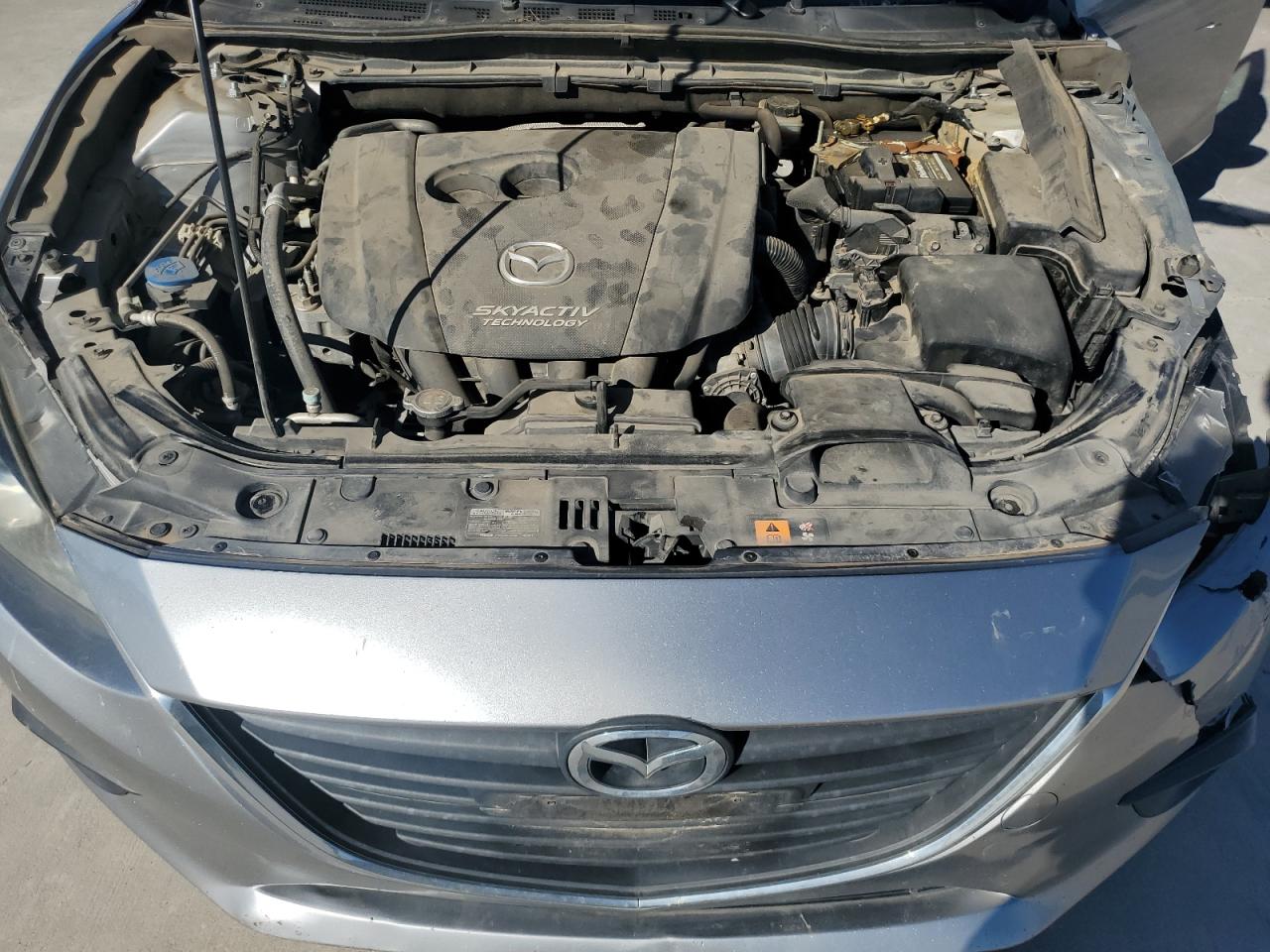 2014 Mazda 3 VIN JM1BM1T77E1212911 Copart auction photo, front end damage thumbnail 11