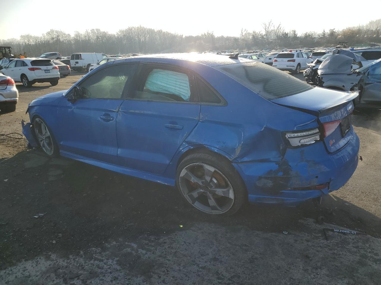 2019 Audi S3 VIN WAUB1GFF8KA101954 Copart auction photo, all over damage thumbnail 2