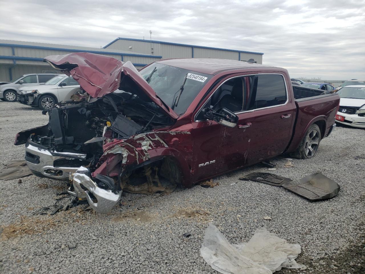 2019 RAM 1500 VIN 1C6SRFJT2KN640783