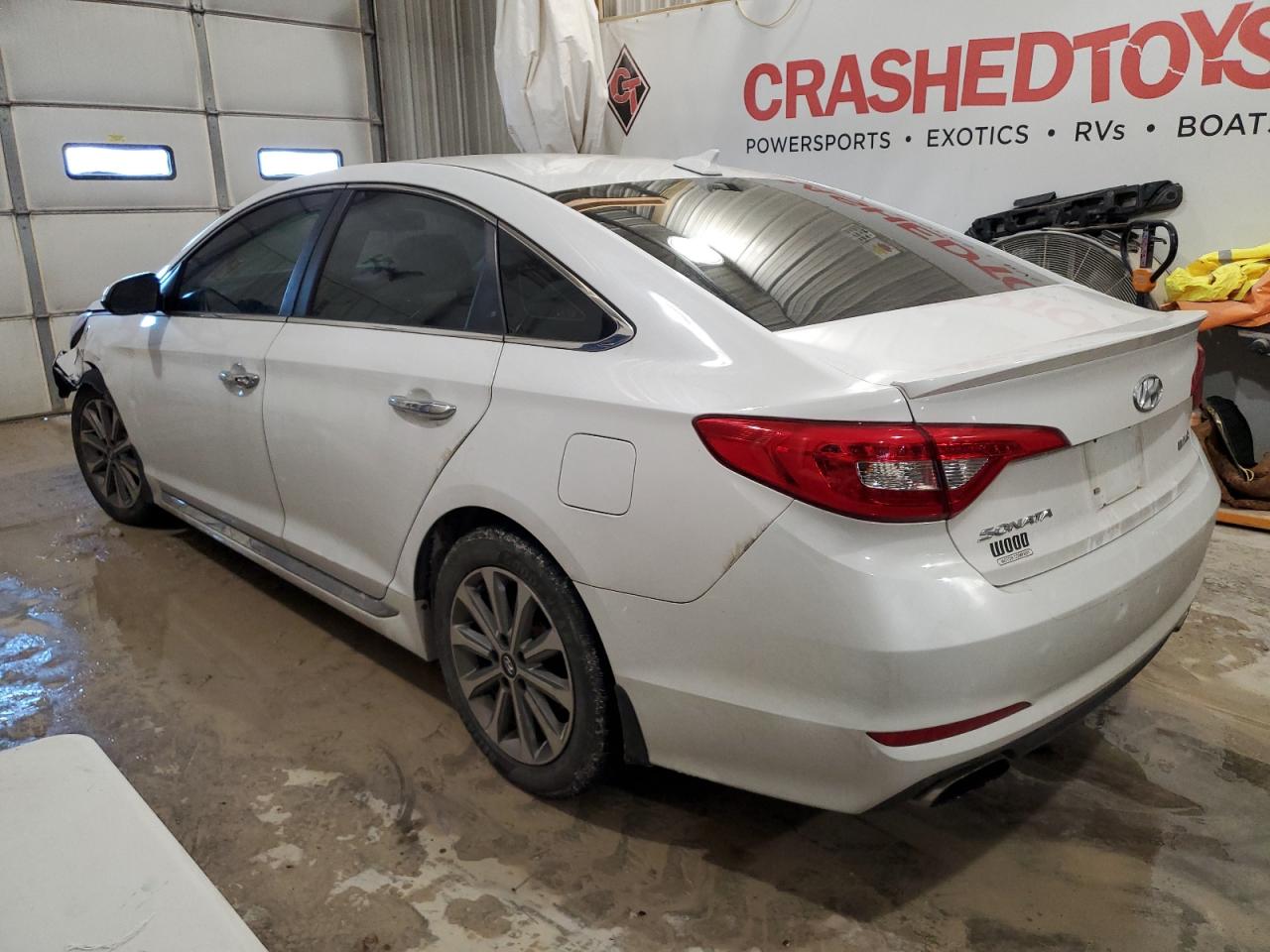 2017 Hyundai Sonata VIN 5NPE34AF0HH542897 Copart auction photo, front end / side damage thumbnail 2
