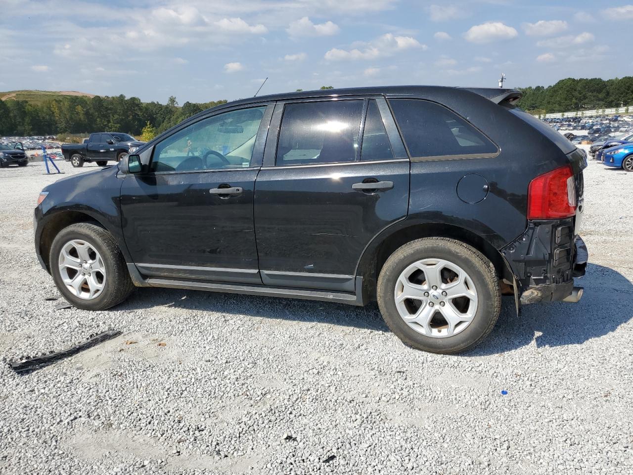 2013 Ford Edge VIN 2FMDK3G96DBA87386 Copart auction photo, side / minor dent/scratches damage thumbnail 2