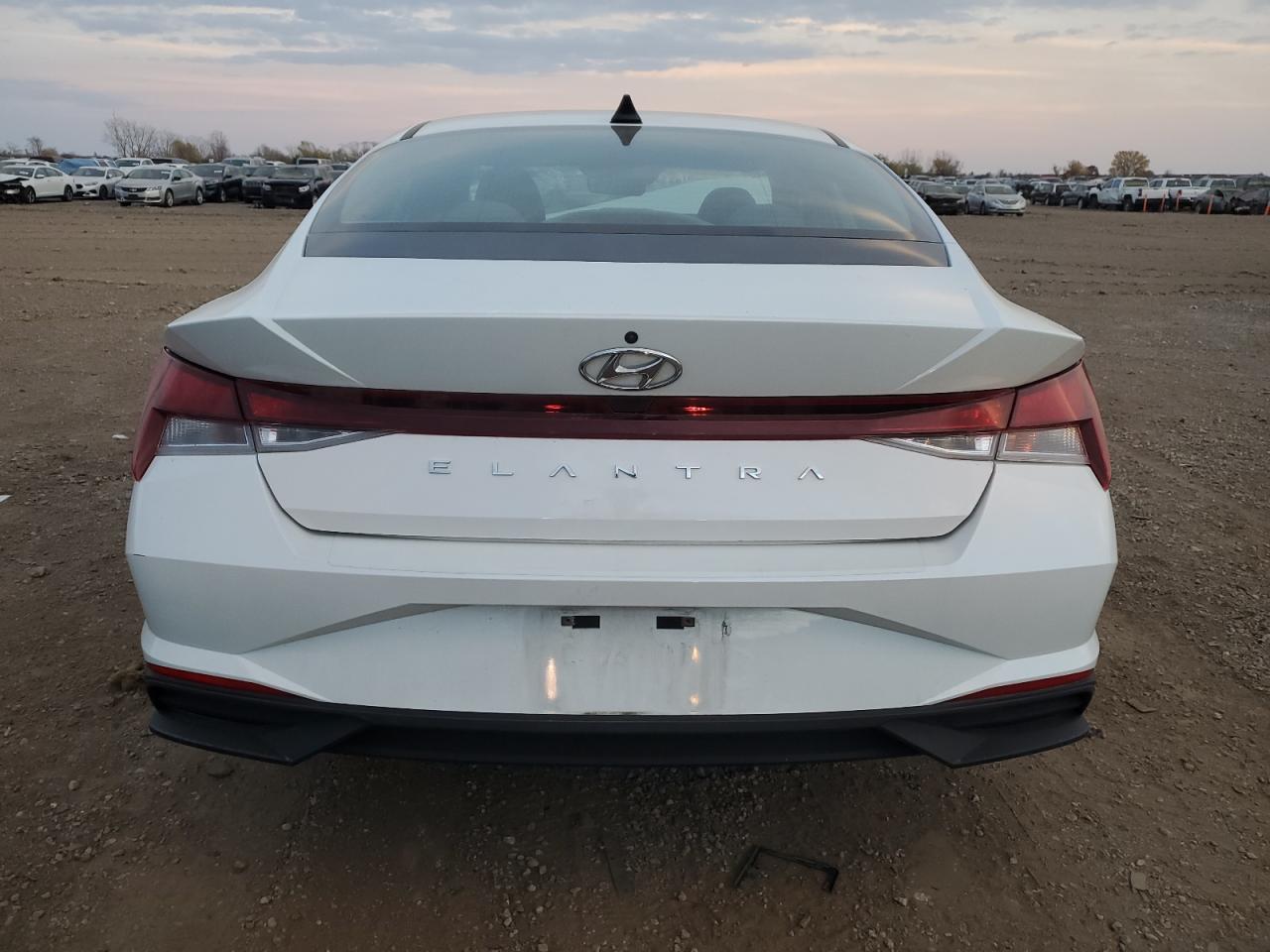 2021 Hyundai Elantra VIN 5NPLL4AG9MH016052 Copart auction photo, front end / side damage thumbnail 6