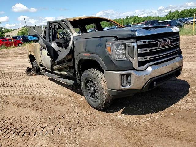 2021 GMC Sierra VIN 1GT49MEY1MF271309 Copart auction photo, burn / missing/altered vin damage thumbnail 11