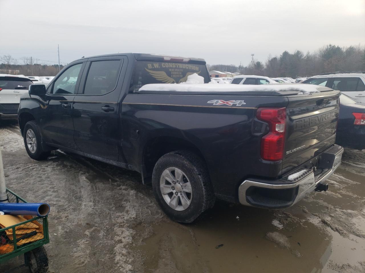 2023 Chevrolet Silverado VIN 3GCPDDEK3PG124225 Copart auction photo, side damage thumbnail 2