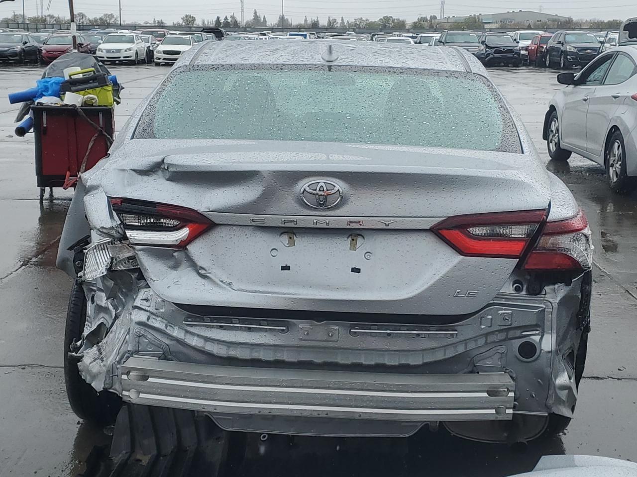 2024 Toyota Camry VIN 4T1C11AK4RU903981 Copart auction photo, rear end damage thumbnail 6