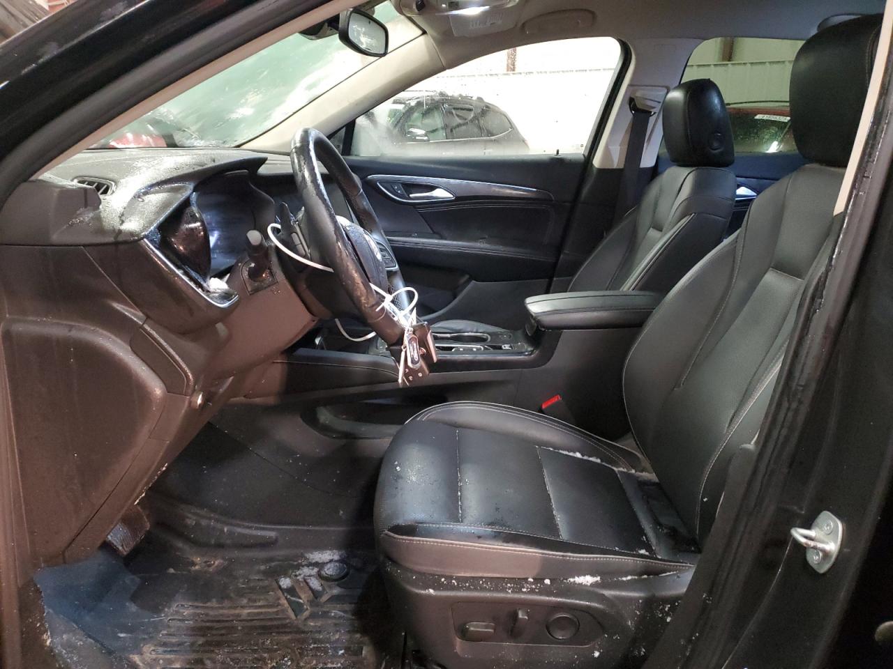2021 Buick Envision VIN LRBFZNR45MD107979 Copart auction photo, front end / side damage thumbnail 7