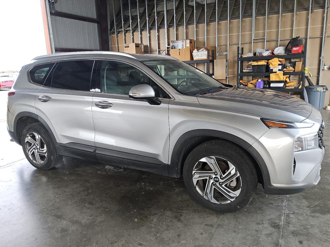 2023 Hyundai Santa Fe VIN 5NMS24AJ4PH549342 Copart auction photo, rear end damage thumbnail 4