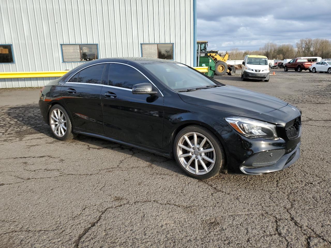 2018 Mercedes-Benz CLA-klasse VIN WDDSJ4GB9JN612776 Copart auction photo, mechanical / front end damage thumbnail 4