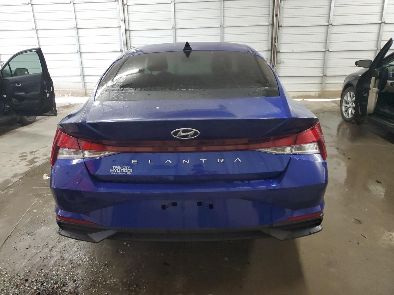 2023 Hyundai Elantra VIN KMHLM4AG0PU528396 Copart auction photo, front end damage thumbnail 6