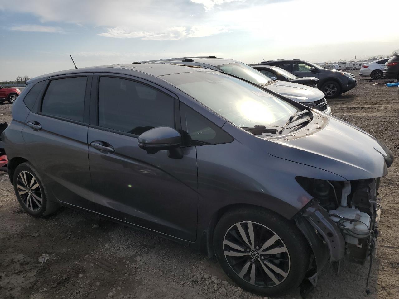 2019 Honda Fit VIN 3HGGK5H84KM748610 Copart auction photo, front end / rear end damage thumbnail 4
