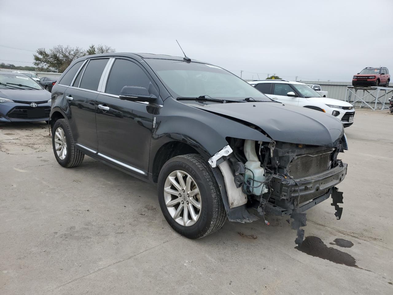 2015 Lincoln MKX VIN 2LMDJ6JK7FBL33207 Copart auction photo, rear end damage thumbnail 4