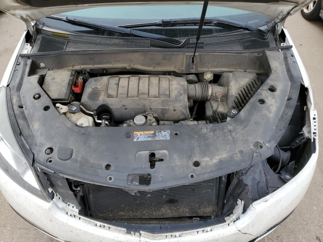 2013 Chevrolet Traverse VIN 1GNKVJKD6DJ218063 Copart auction photo, front end / side damage thumbnail 12