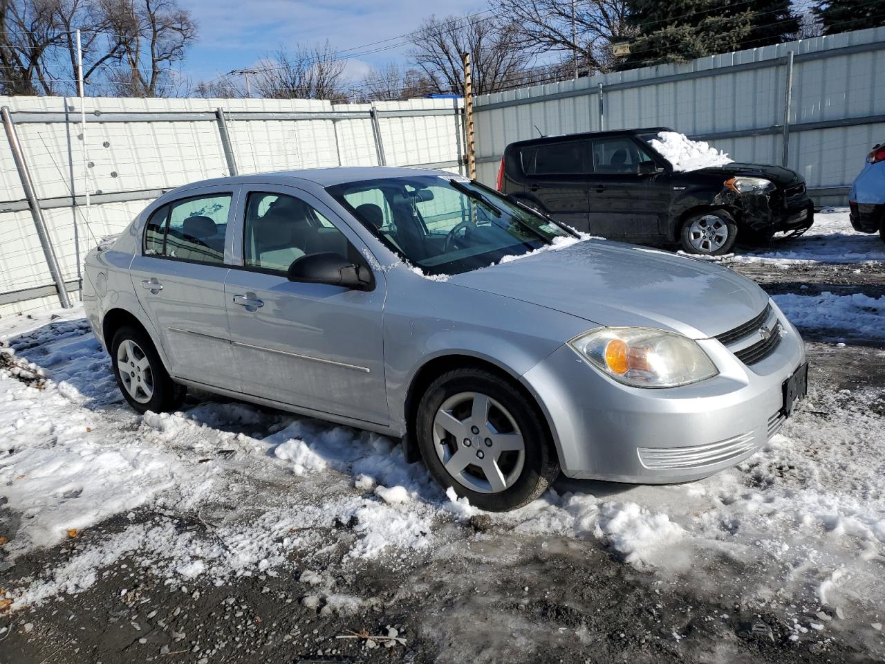 2005 Chevrolet Cobalt VIN 1G1AK52F657528260 Copart auction photo, undercarriage / minor dent/scratches damage thumbnail 4