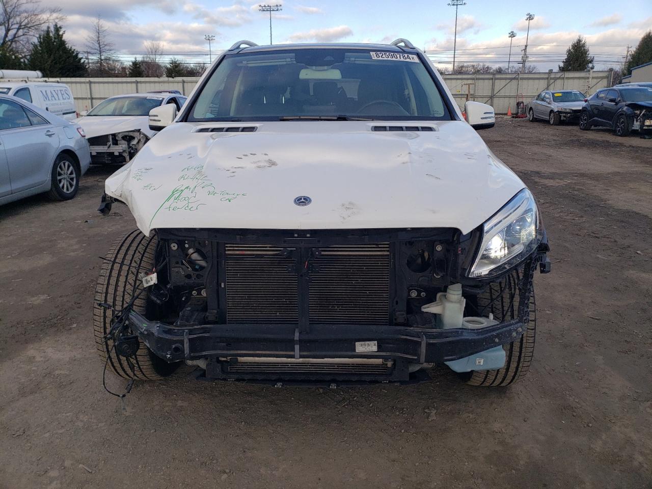 2018 Mercedes-Benz GLE VIN 4JGDA5HB2JB010404 Copart auction photo, front end / minor dent/scratches damage thumbnail 5