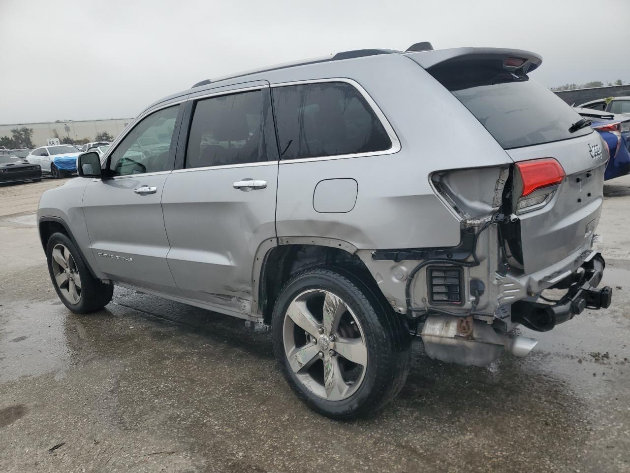 2014 Jeep Grand Cherokee VIN 1C4RJEBG9EC336229 Copart auction photo, side damage thumbnail 2
