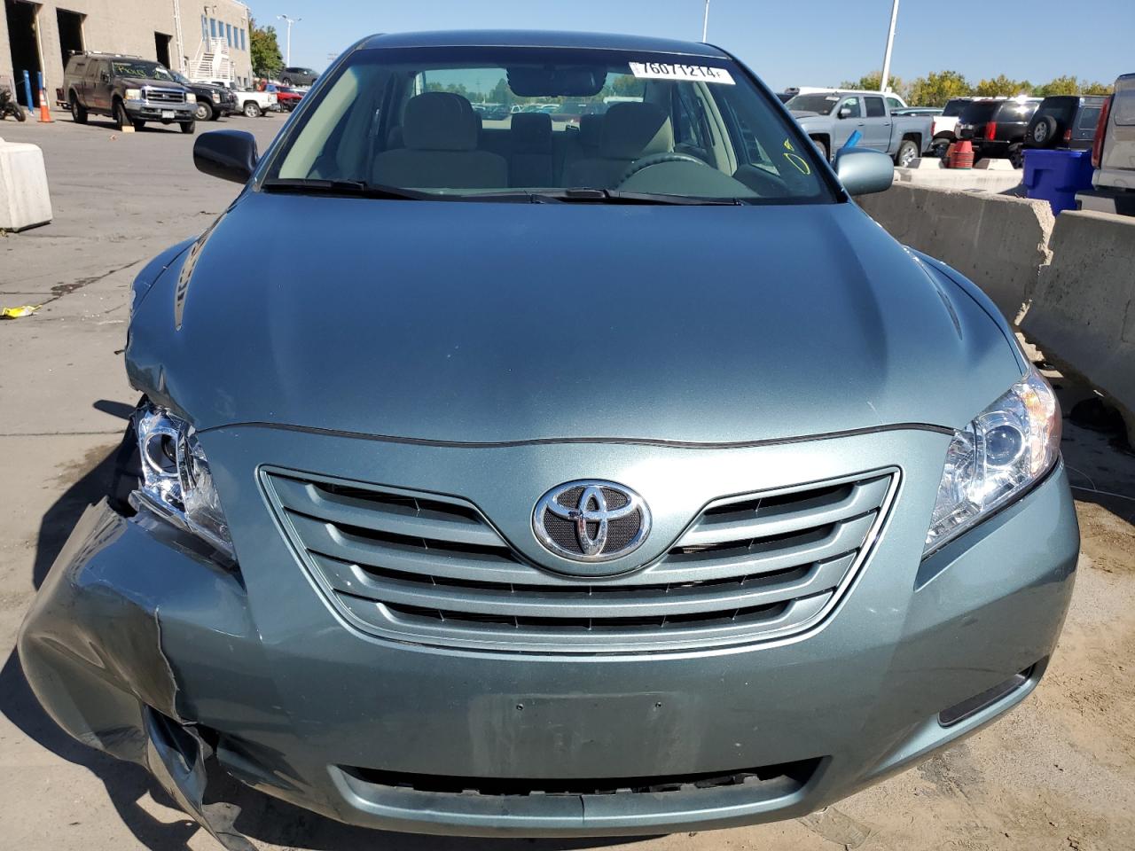 2009 Toyota Camry VIN 4T1BE46K19U886583 Copart auction photo, front end damage thumbnail 5