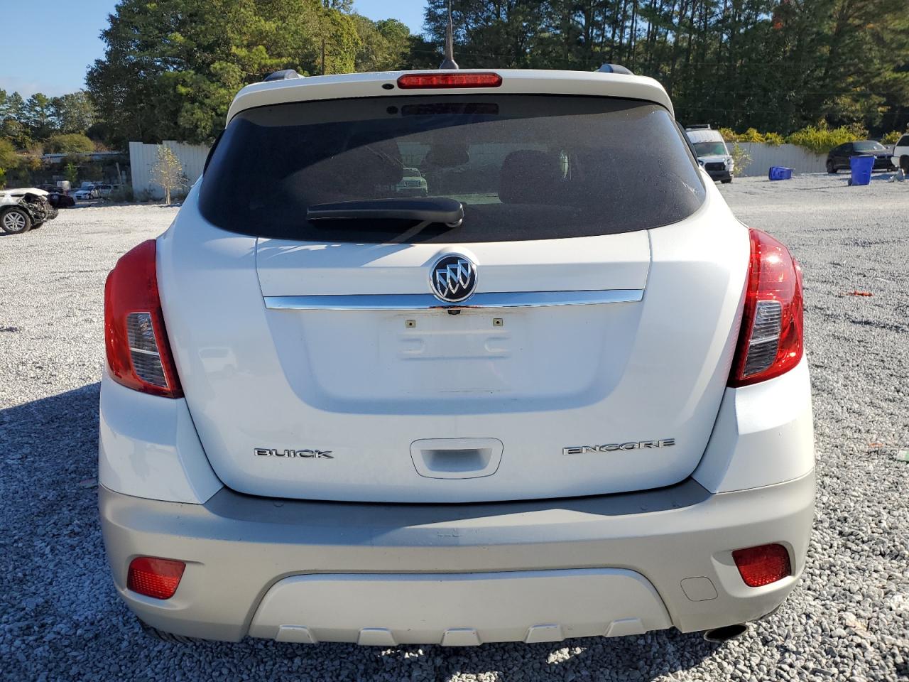 2014 Buick Encore VIN KL4CJCSB3EB514859 Copart auction photo, front end / mechanical damage thumbnail 6