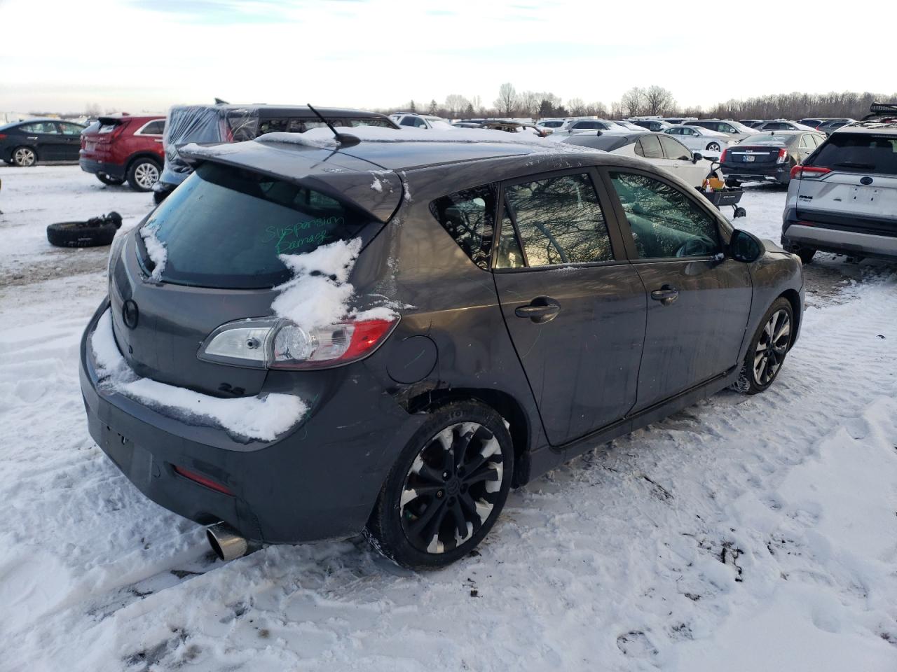2010 Mazda 3 VIN JM1BL1H65A1250067 Copart auction photo, all over / minor dent/scratches damage thumbnail 3