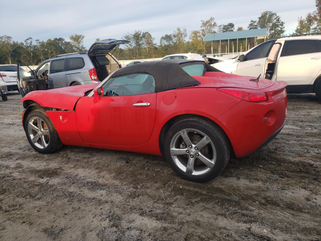 2008 Pontiac Solstice VIN 1G2MB35B48Y120411 Copart auction photo, front end / minor dent/scratches damage thumbnail 2