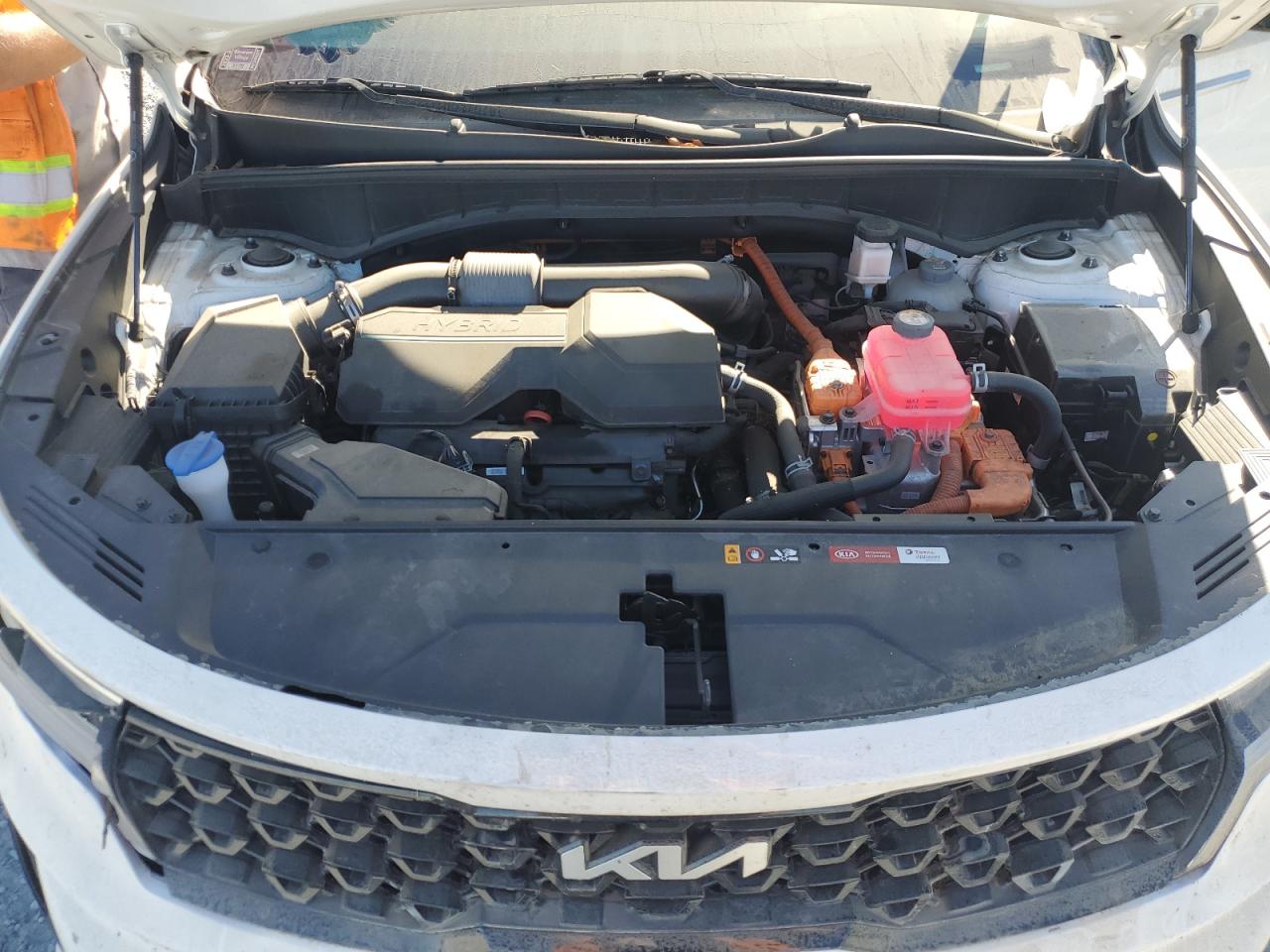 2021 KIA Sorento VIN KNDRH4LG4M5019661 Copart auction photo, water/flood damage thumbnail 12