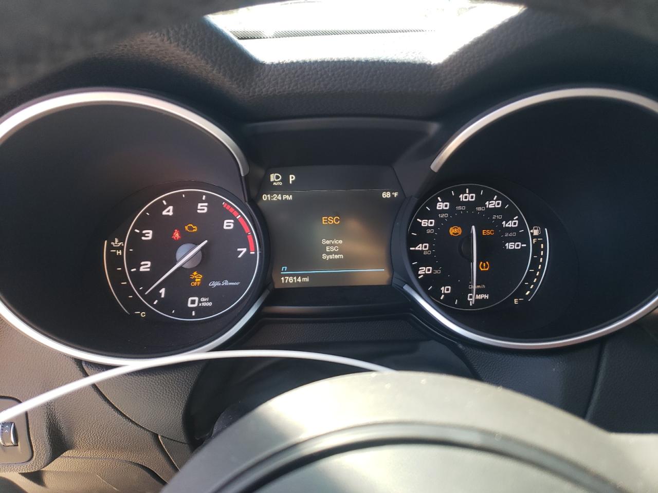2022 Alfa Romeo Stelvio VIN ZASPAKBN2N7D41728 Copart auction photo, side / front end damage thumbnail 9