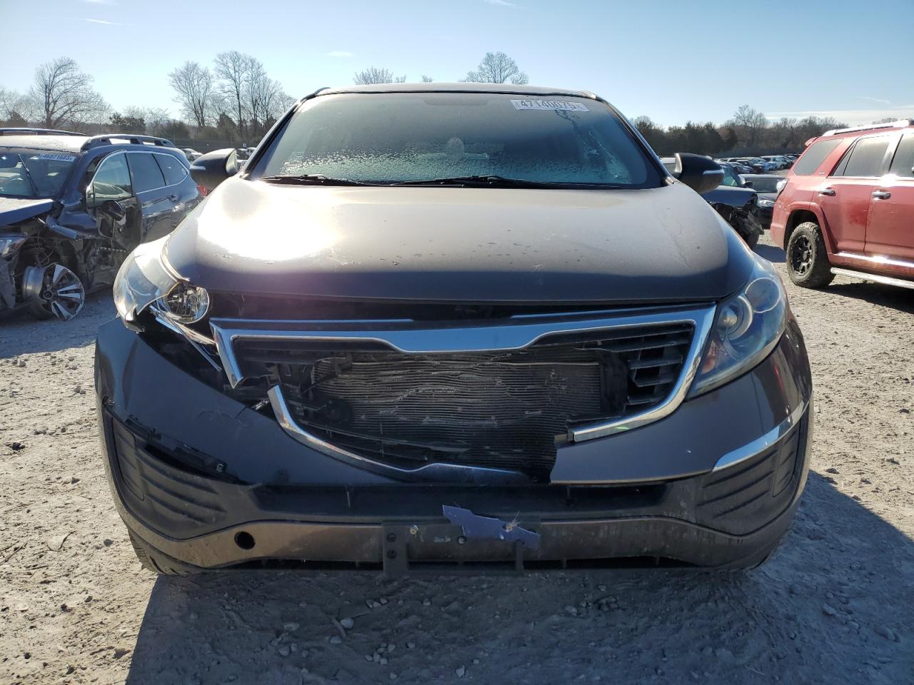 2013 KIA Sportage VIN KNDPB3A2XD7517605 Copart auction photo, front end damage thumbnail 5