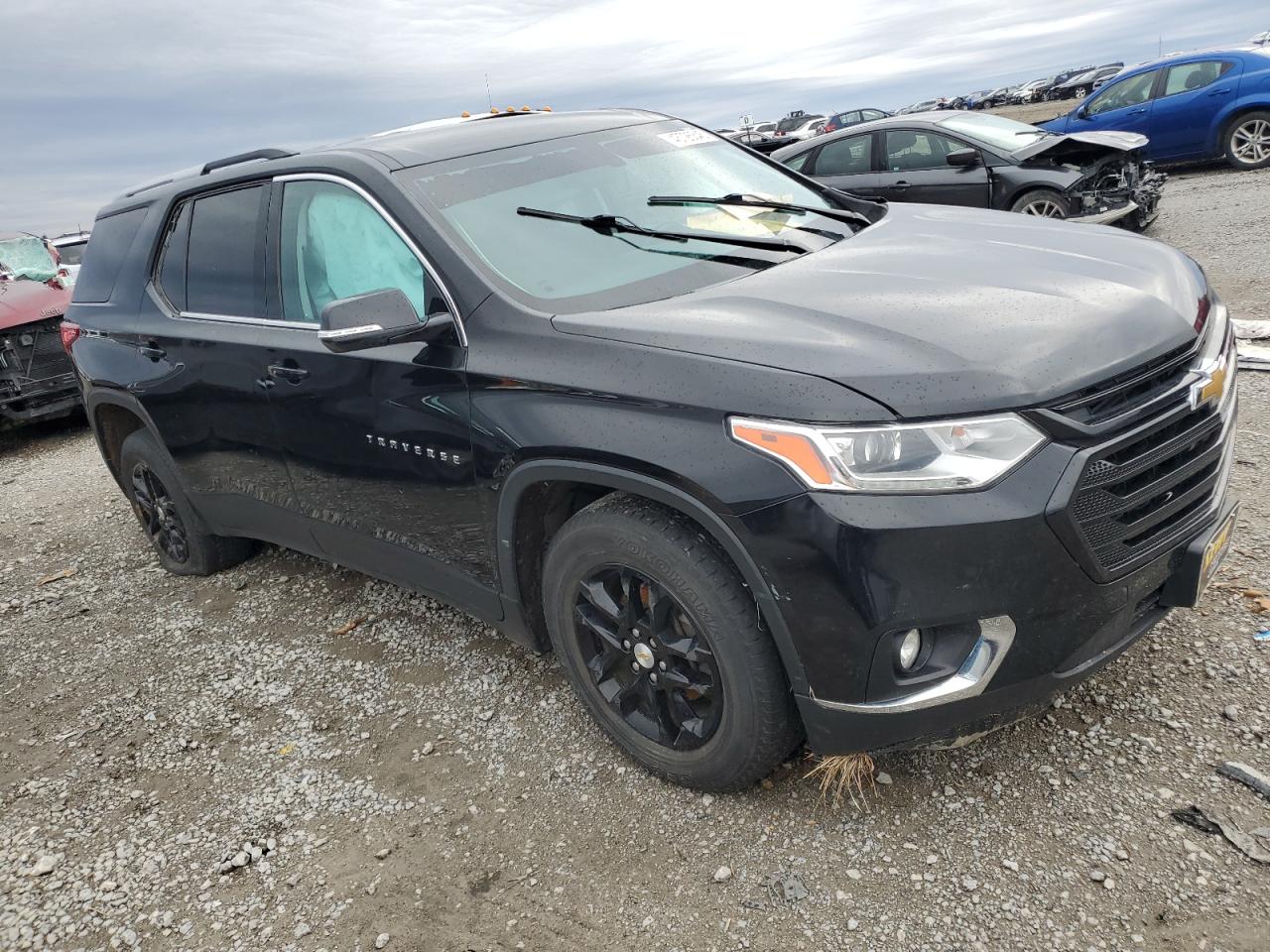 2018 Chevrolet Traverse VIN 1GNERGKW0JJ175793 Copart auction photo, front end damage thumbnail 4