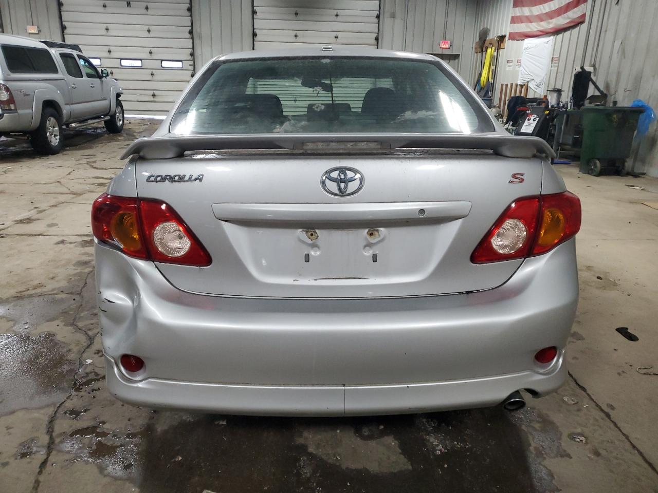 2010 Toyota Corolla VIN 1NXBU4EE9AZ376145 Copart auction photo, all over damage thumbnail 6
