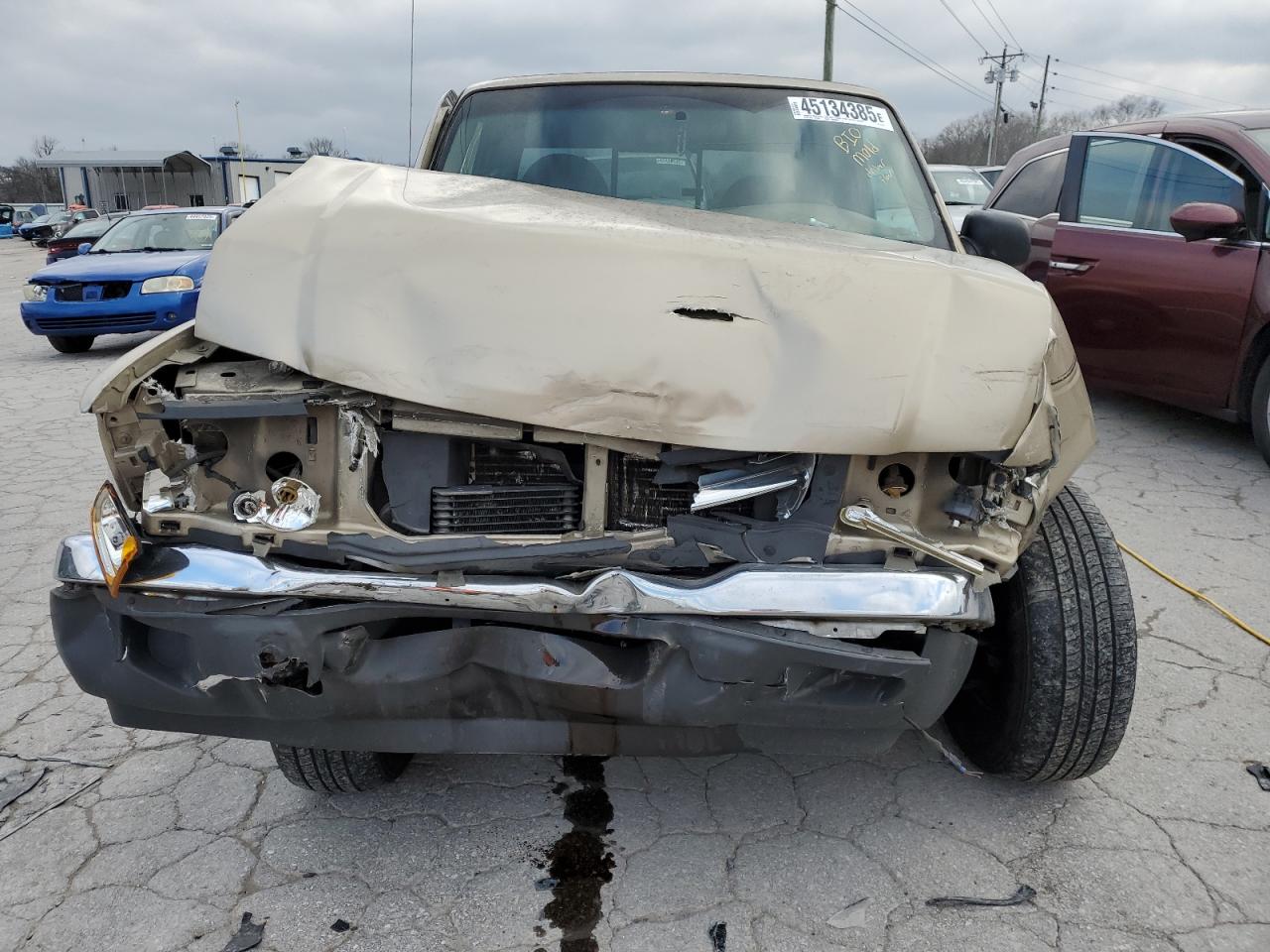 2002 Ford Ranger VIN 1FTYR44V82TA74645 Copart auction photo, all over damage thumbnail 5
