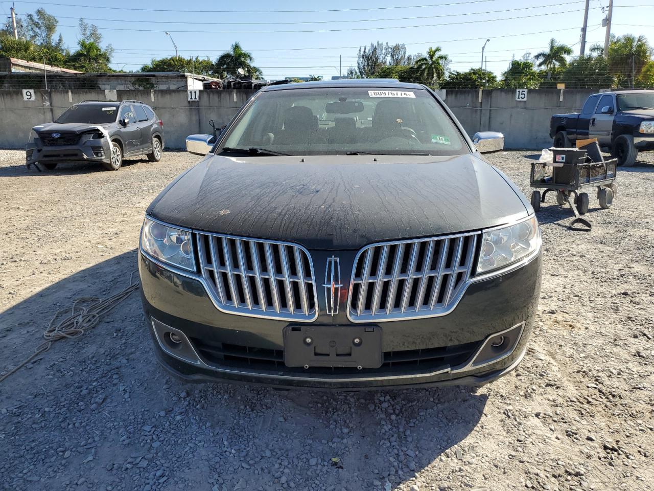 2010 Lincoln MKZ VIN 3LNHL2GC7AR640404 Copart auction photo, water/flood / minor dent/scratches damage thumbnail 5
