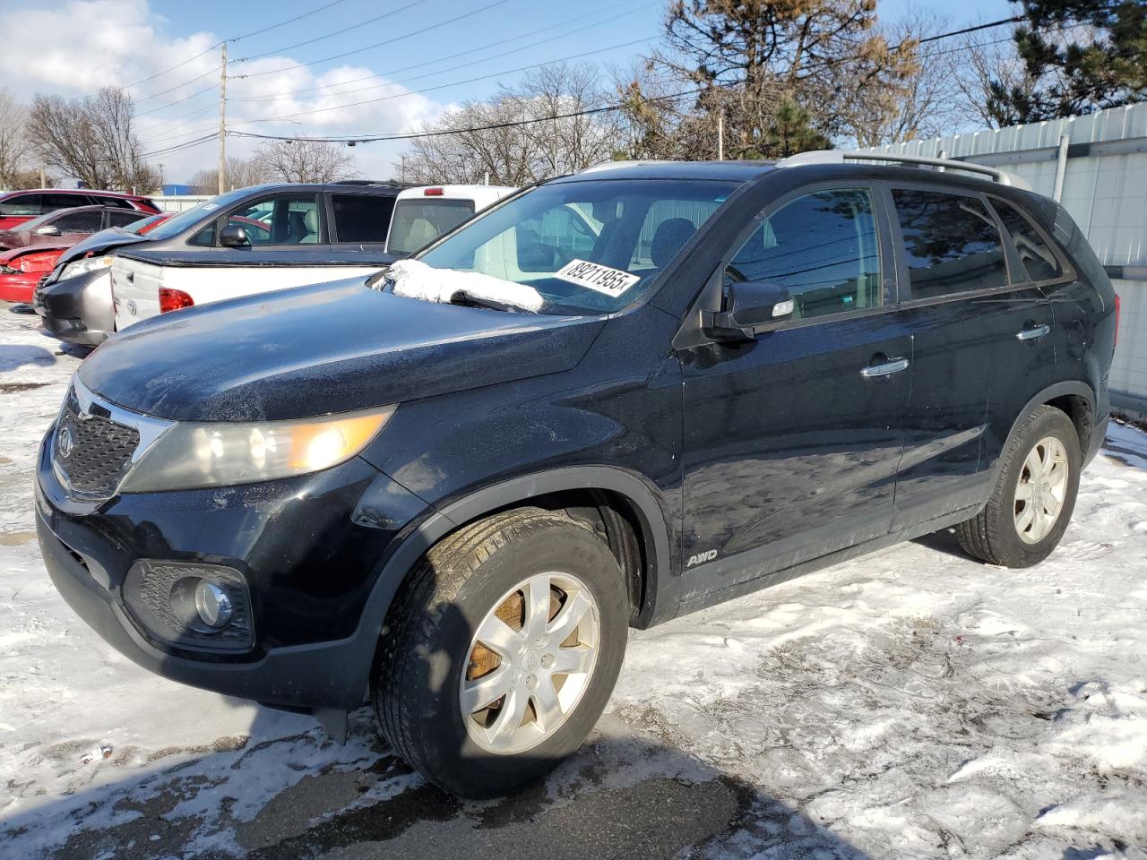 2011 KIA Sorento VIN 5XYKTDA12BG096287