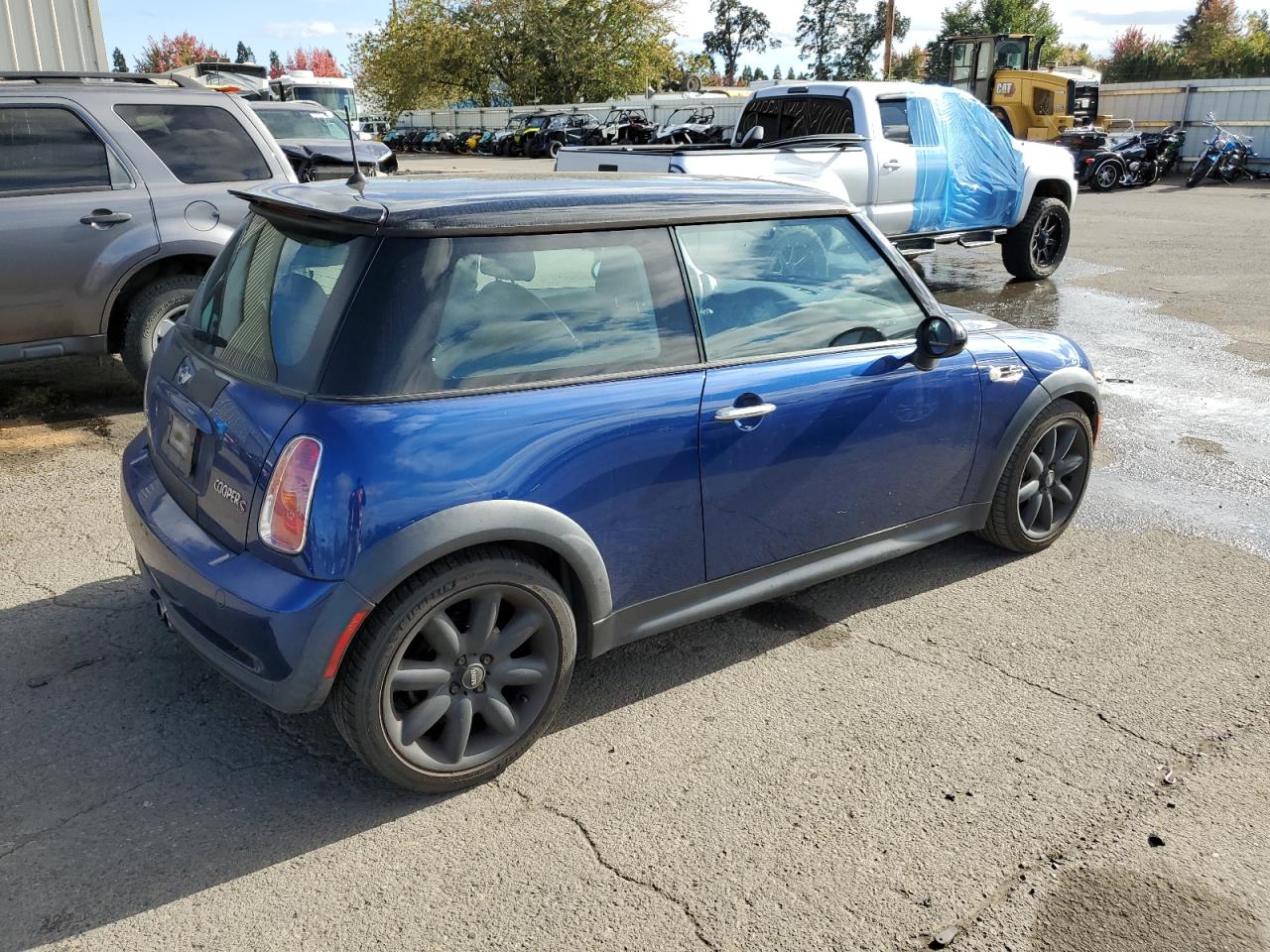 2003 MINI Cooper VIN WMWRE33423TD72077 Copart auction photo, undercarriage damage thumbnail 3