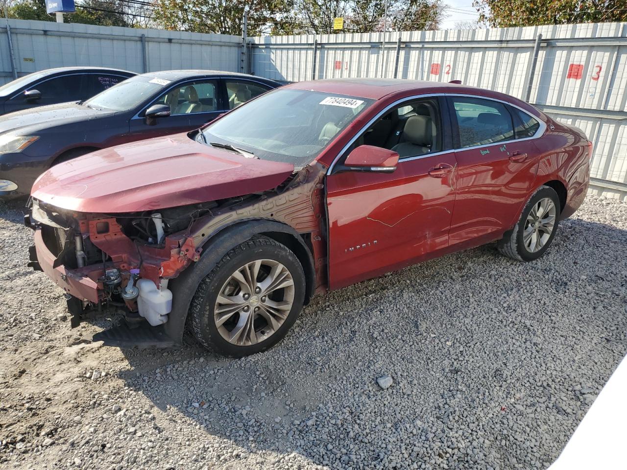 2015 Chevrolet Impala VIN 2G1125S37F9205602