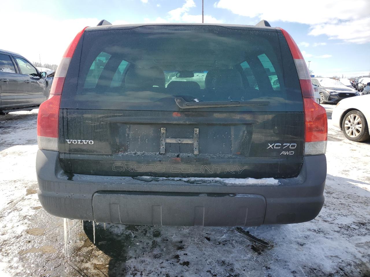 2004 Volvo XC70 VIN YV1SZ59HX41155332 Copart auction photo, front end damage thumbnail 6