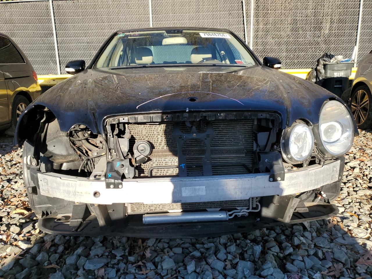2009 Mercedes-Benz E-klasse VIN WDBUF87X69B414174 Copart auction photo, front end damage thumbnail 5