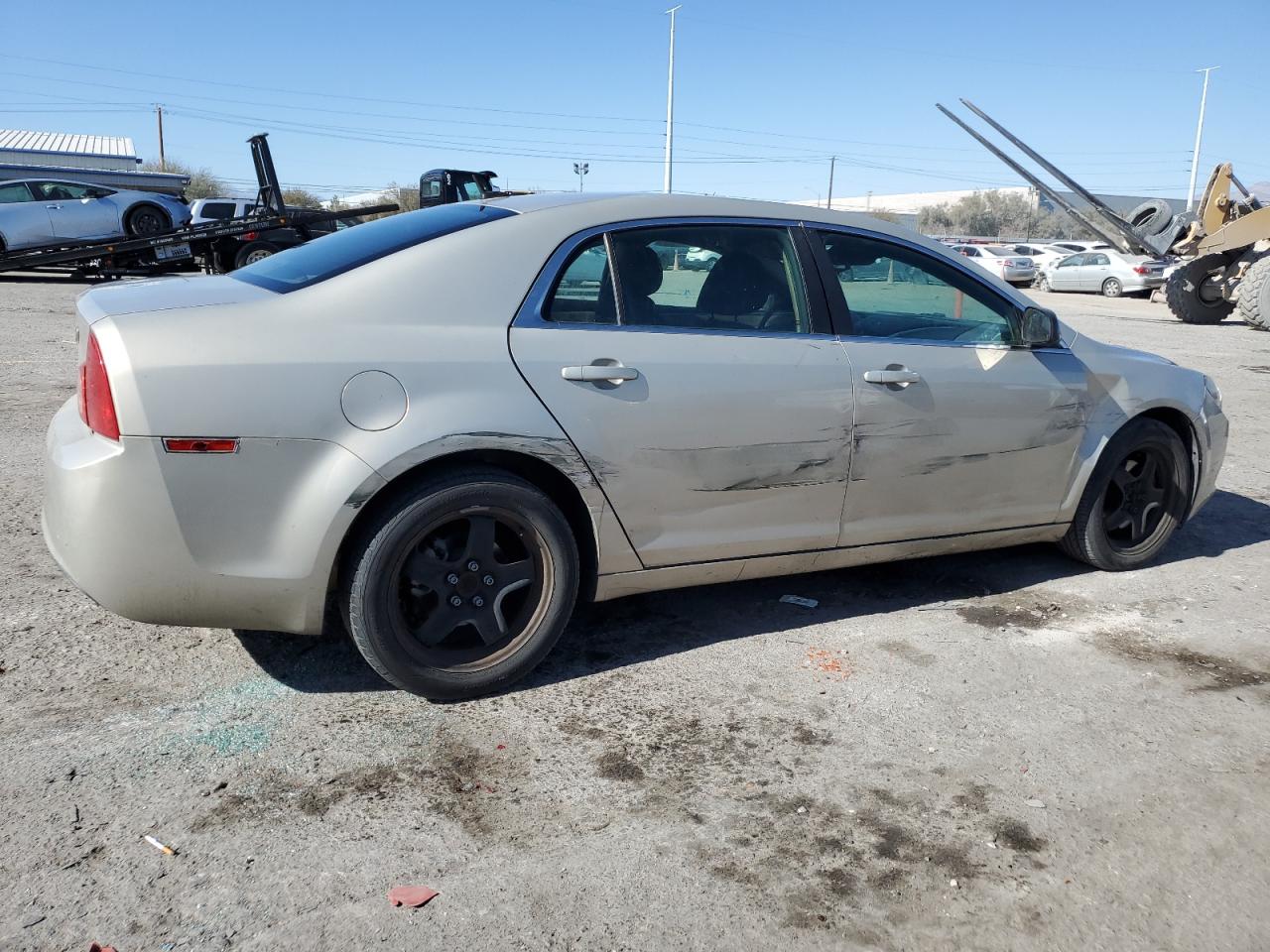 2011 Chevrolet Malibu VIN 1G1ZB5E17BF326886 Copart auction photo, side / front end damage thumbnail 3
