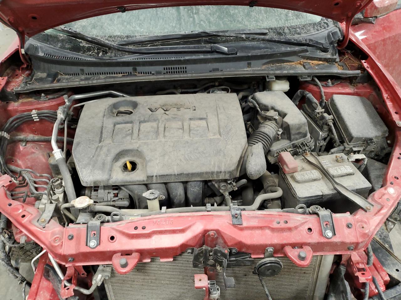 2017 Toyota Corolla VIN 2T1BURHEXHC912556 Copart auction photo, front end damage thumbnail 11